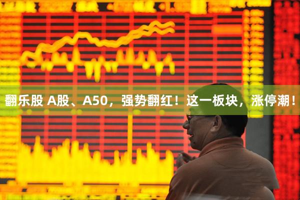 翻乐股 A股、A50，强势翻红！这一板块，涨停潮！